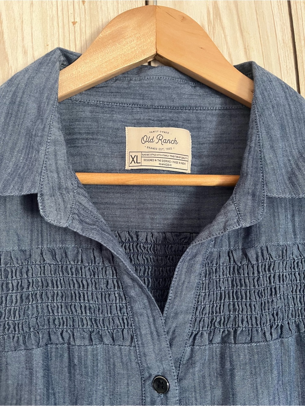 Old Ranch Denim Tank - Picture 4 of 7